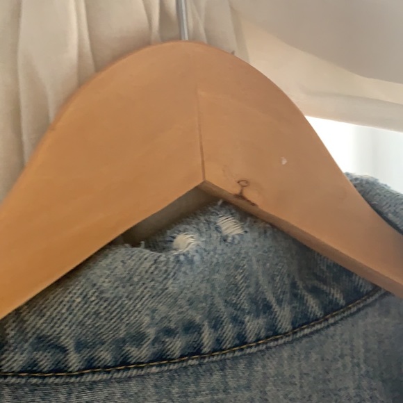 Re/done denim jacket raw hem - Picture 5 of 9